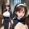 仮装⑫セクシー修道女 3枚目