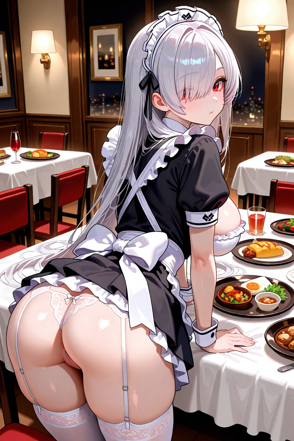 メイドぱんちら