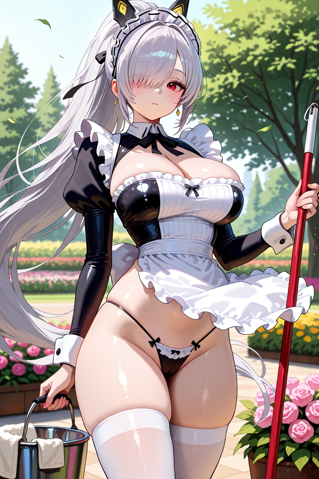 メイドぱんちら