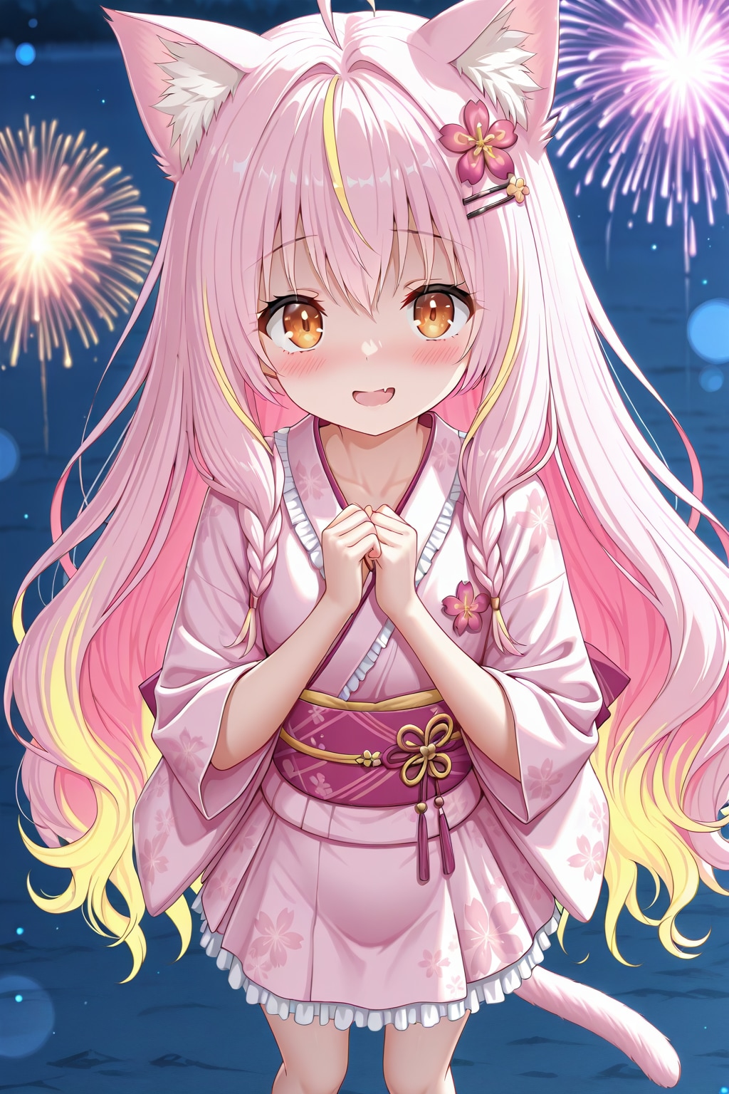 ネコミミハナビ