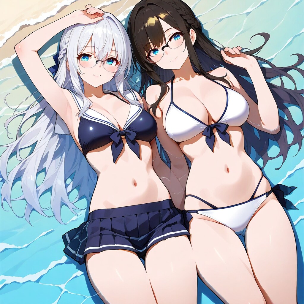 ダブル眼鏡