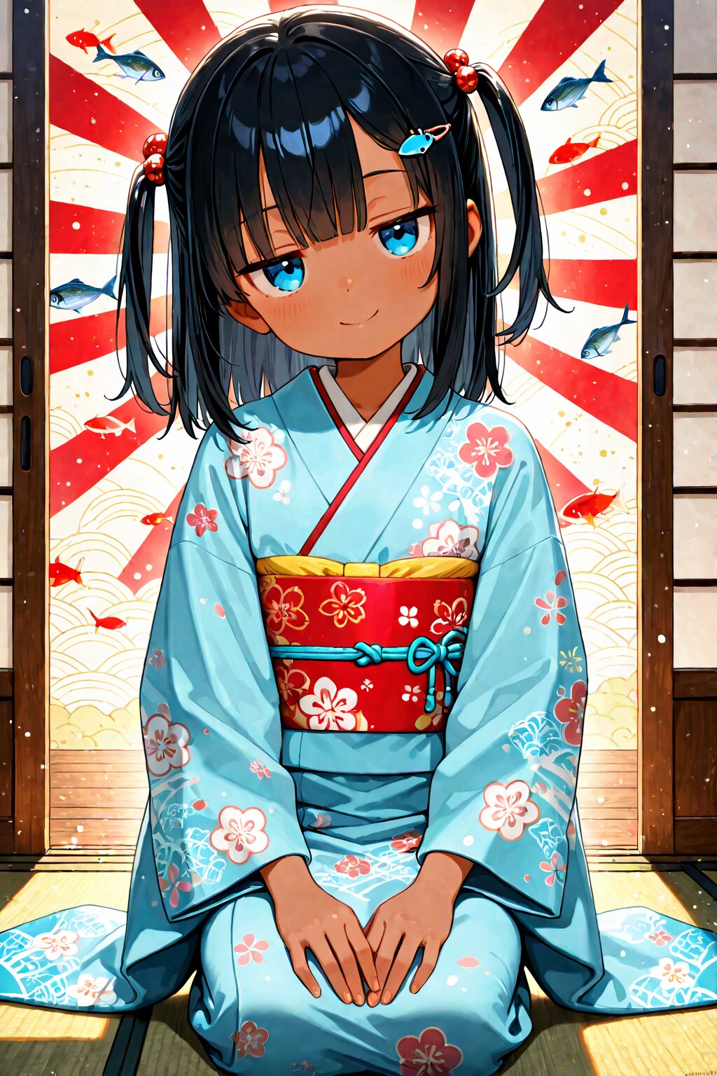 新年あけましておめでとうございます！🐟✨ | の人気AIイラスト・グラビア