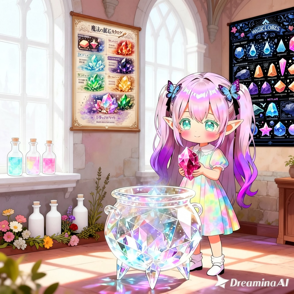 Suwanaさんにいただいた魔法の鉱石カタログ💎