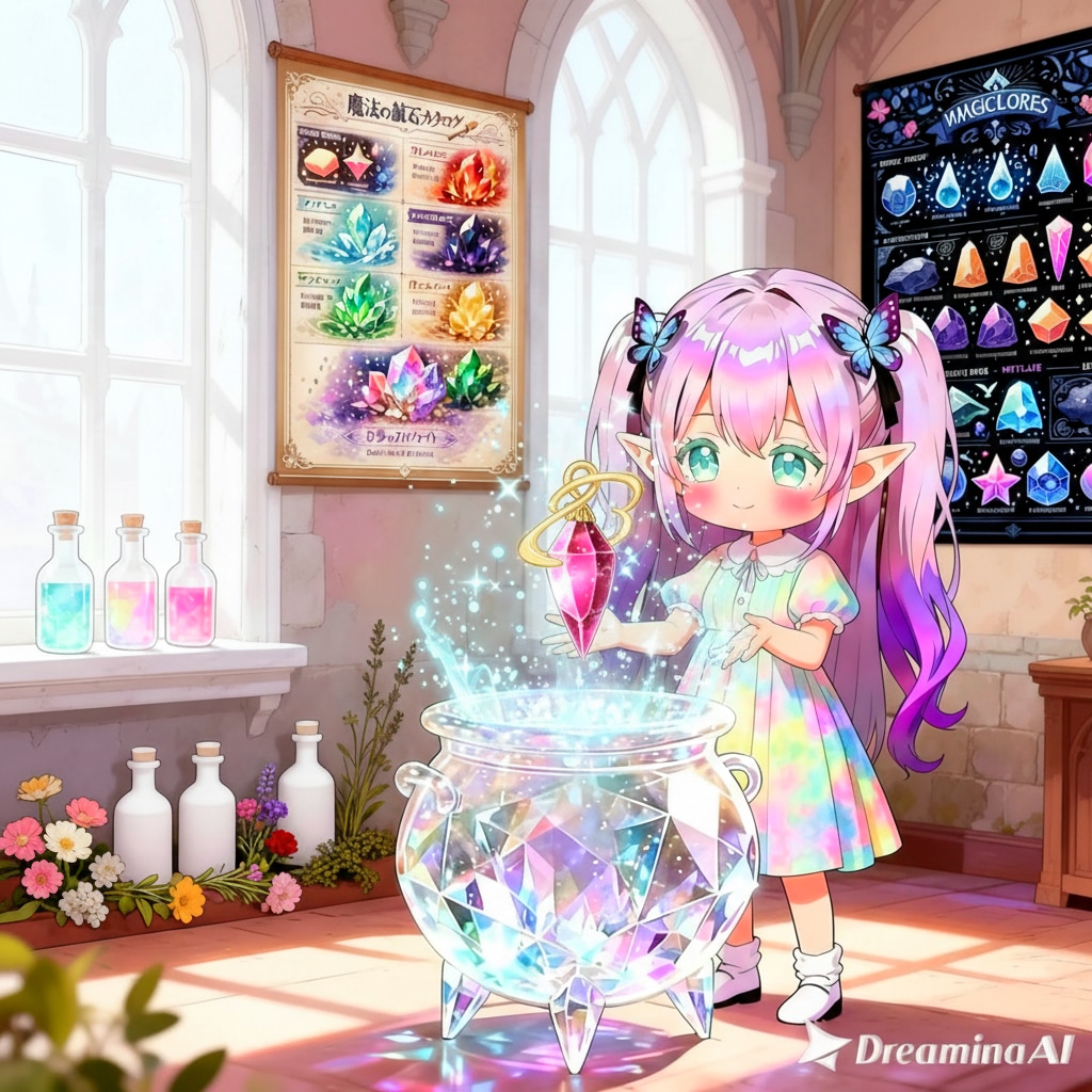 Suwanaさんにいただいた魔法の鉱石カタログ💎