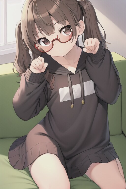 ツインテメガネロリ🐾🐾
