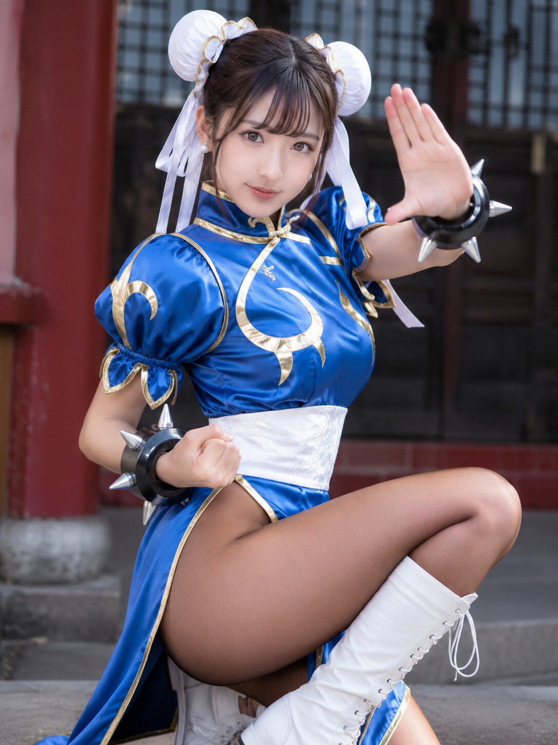 ストリートファイター 春麗のコスプレ