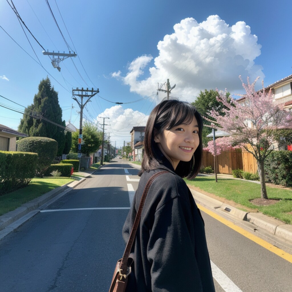 閑静な街散歩💜③