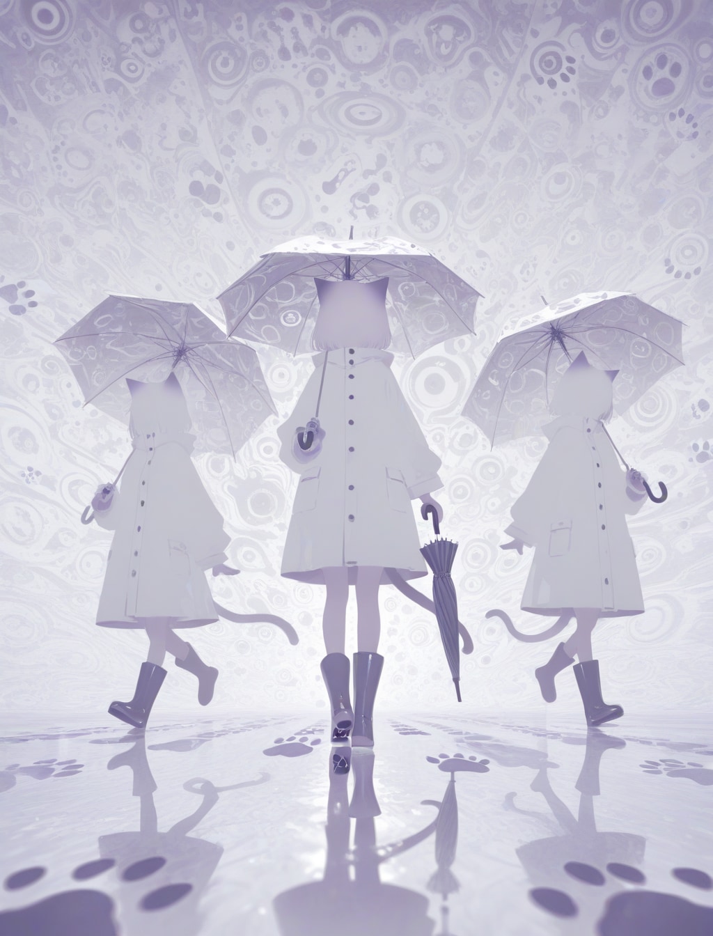 梅雨ですにゃん