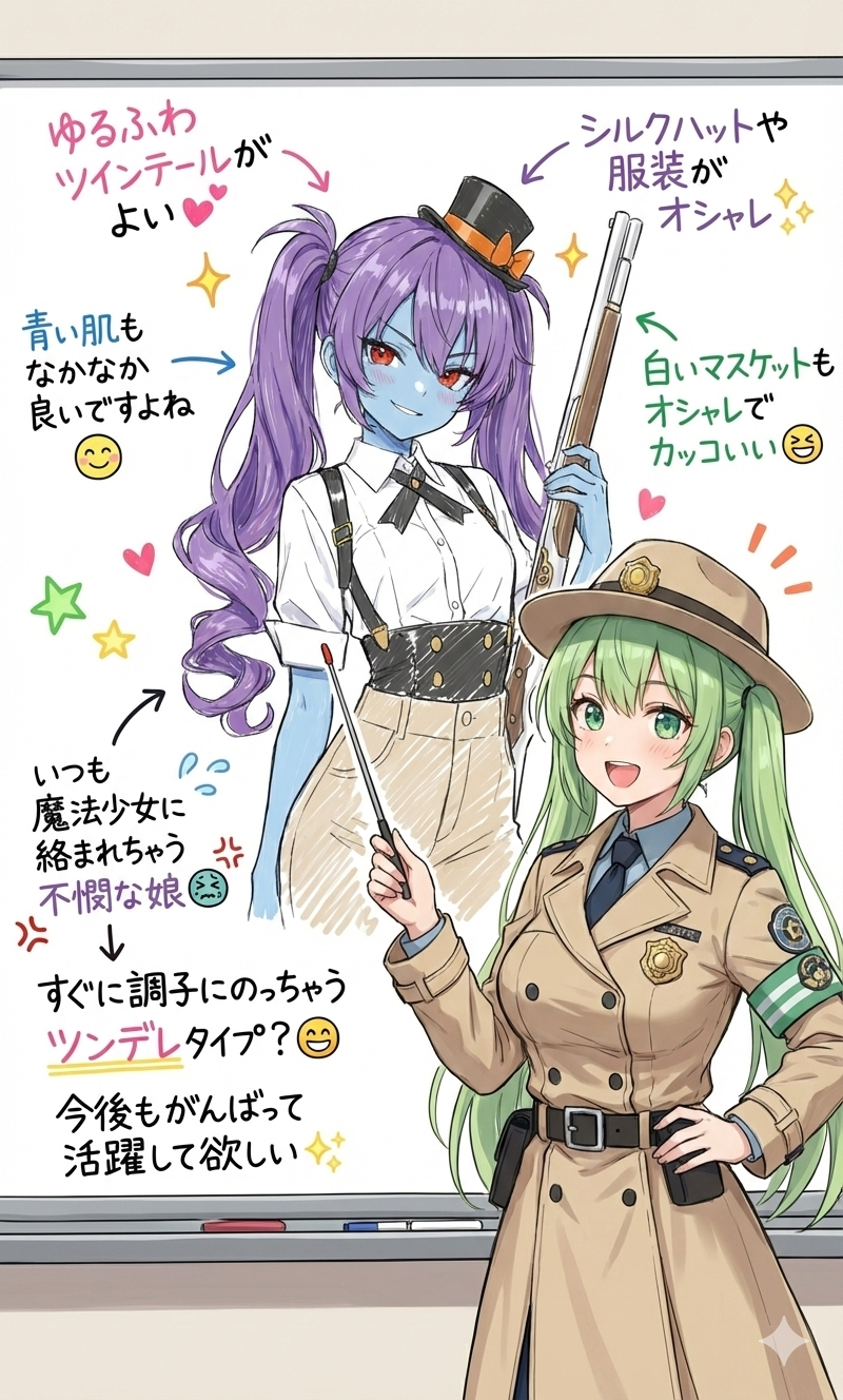アオイによるシルクハットちゃんの他己紹介