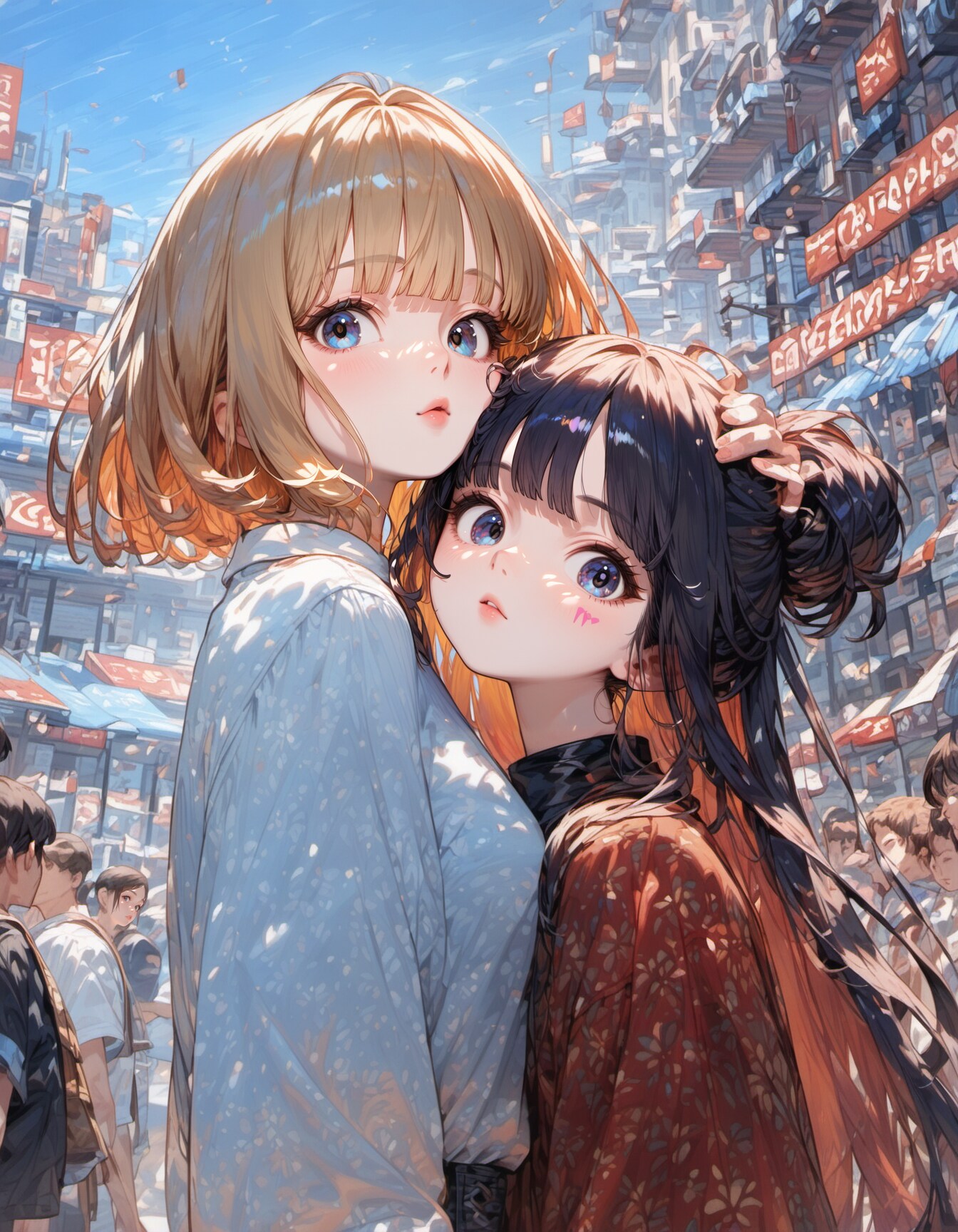 crowd | の人気AIイラスト・グラビア