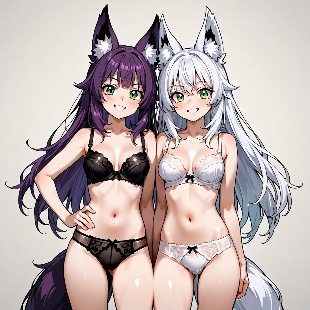 白と黒