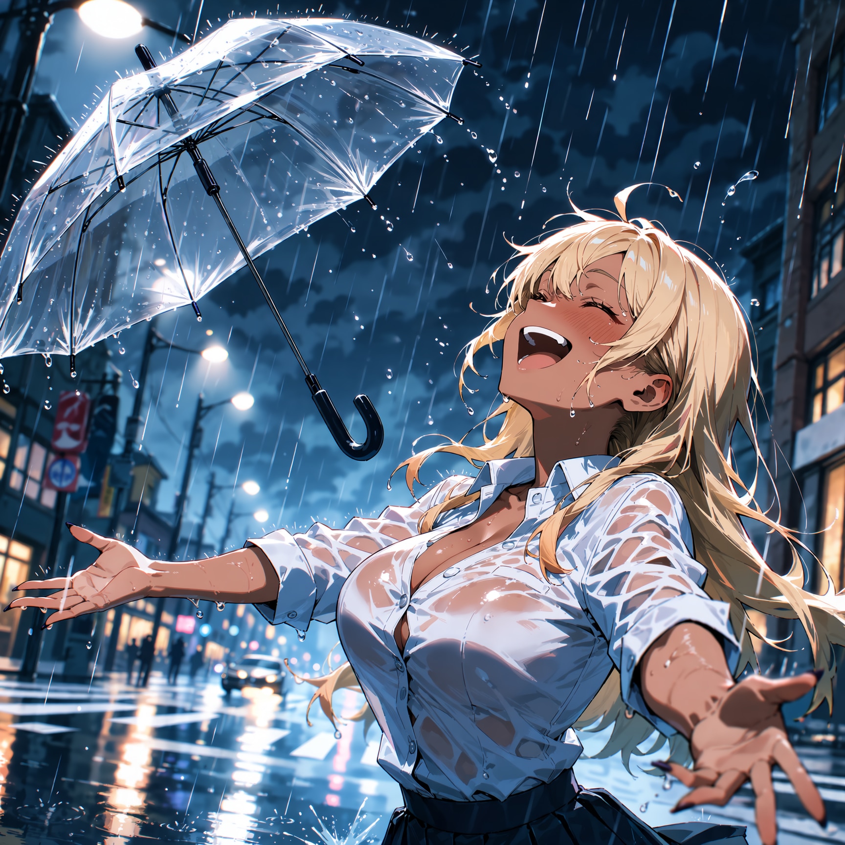 たまには濡れてもいいじゃない
