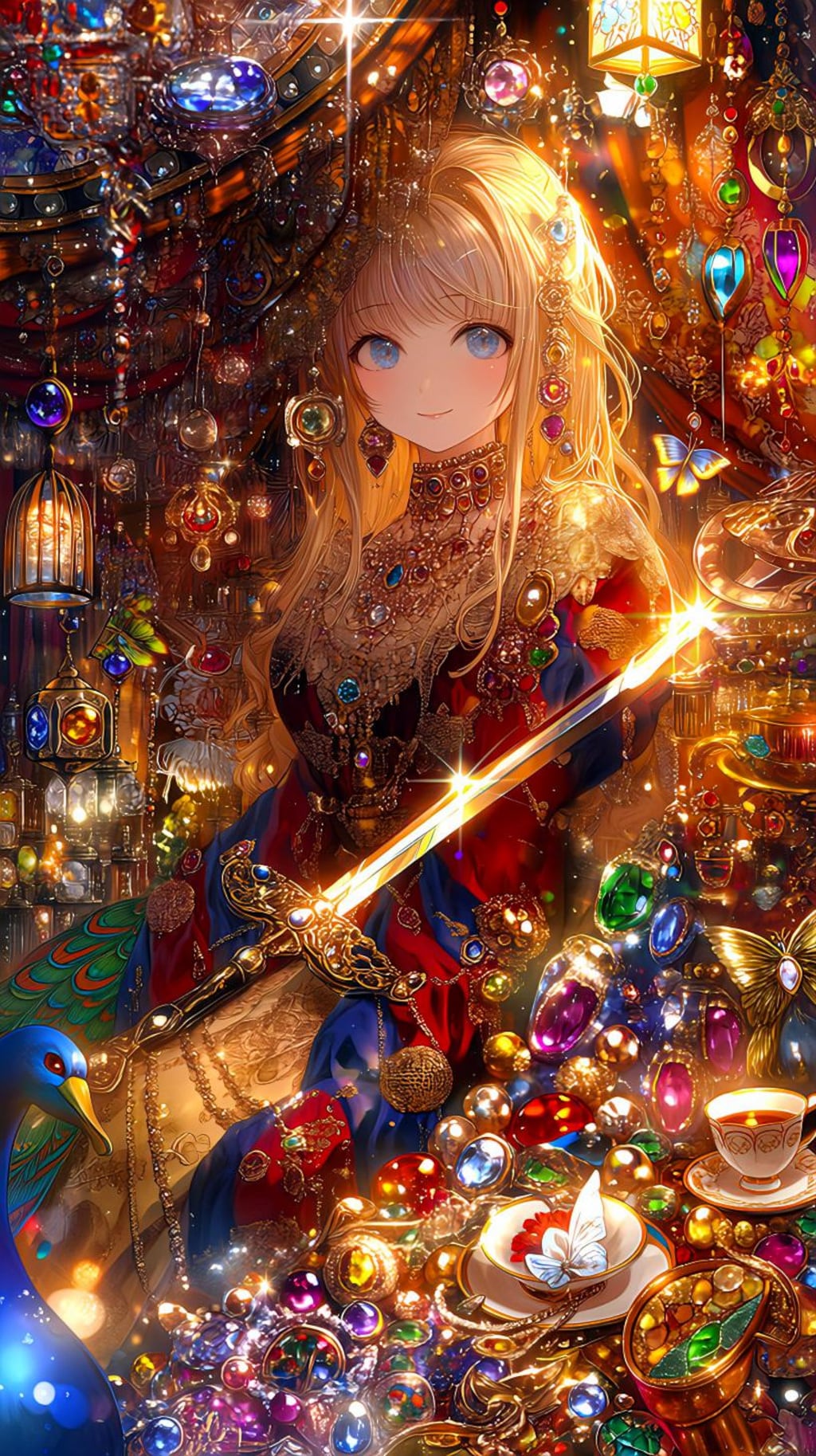 光彩の宝物庫 ～宝石商の少女～