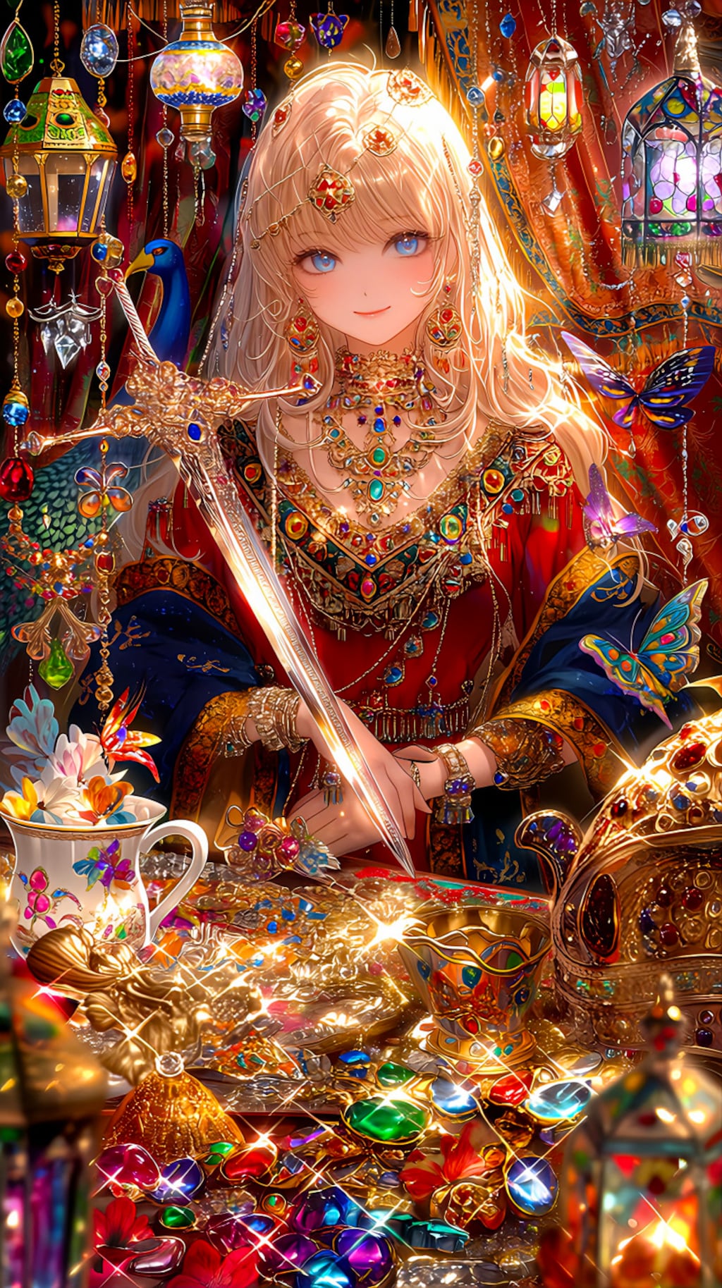 光彩の宝物庫 ～宝石商の少女～