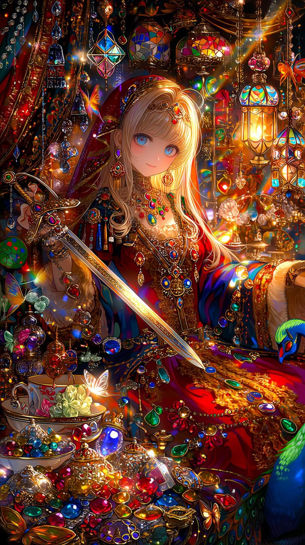 光彩の宝物庫 ～宝石商の少女～