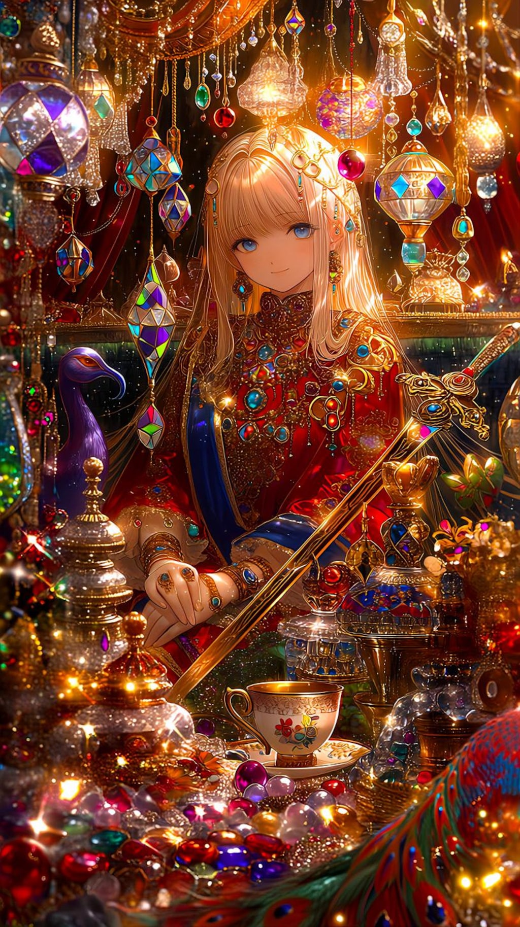 光彩の宝物庫 ～宝石商の少女～