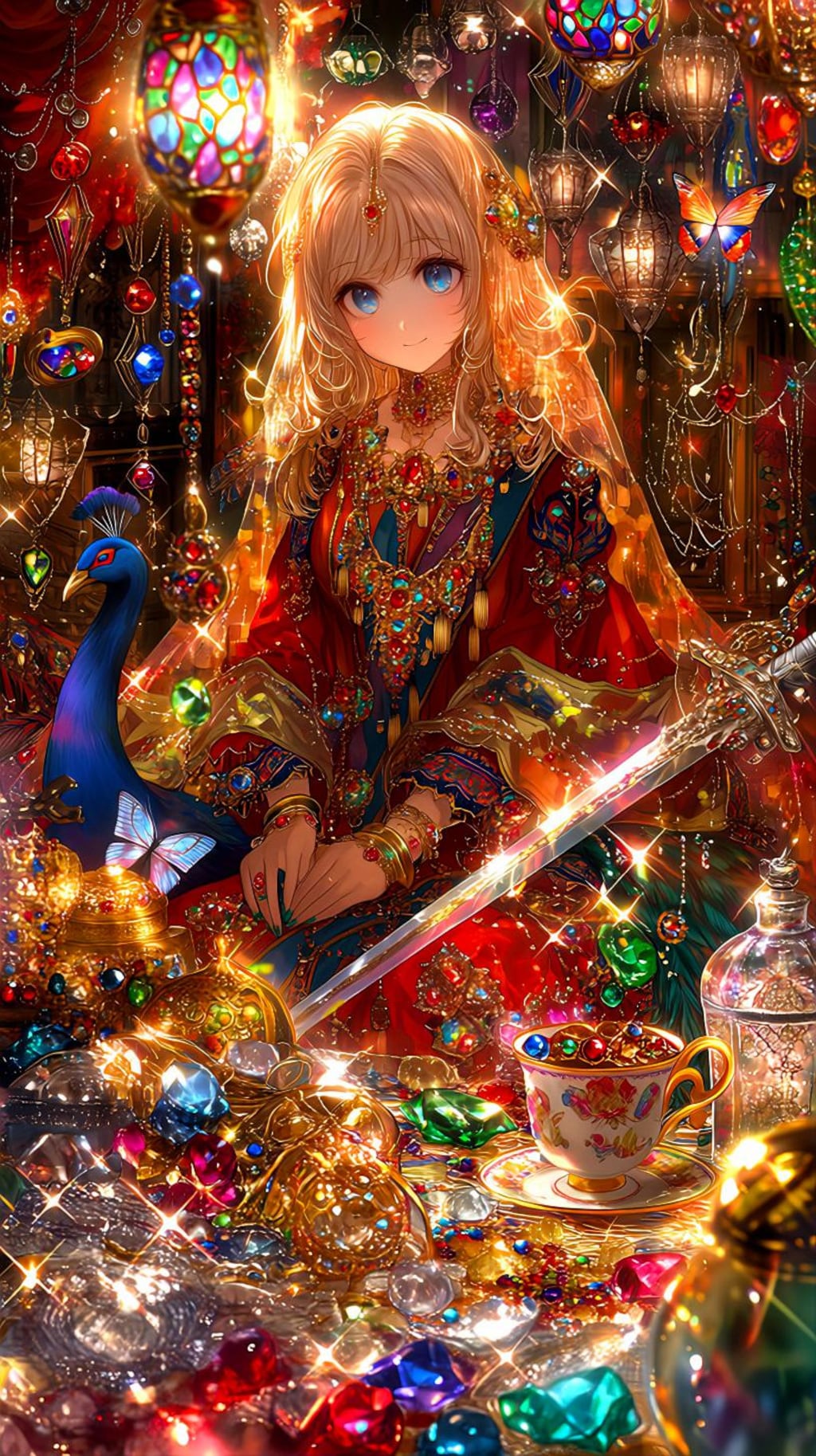 光彩の宝物庫 ～宝石商の少女～