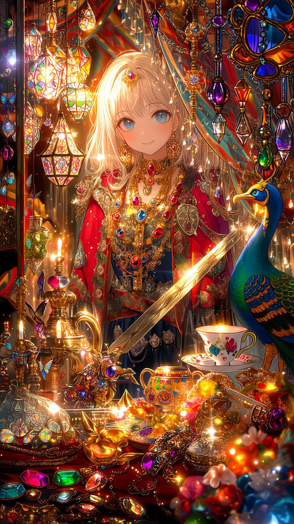 光彩の宝物庫 ～宝石商の少女～