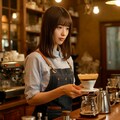 丁寧にコーヒーを淹れる 3枚目