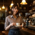 丁寧にコーヒーを淹れる 5枚目