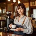 丁寧にコーヒーを淹れる 4枚目