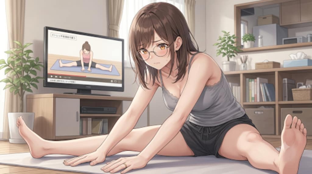 ダイエットを始める若妻