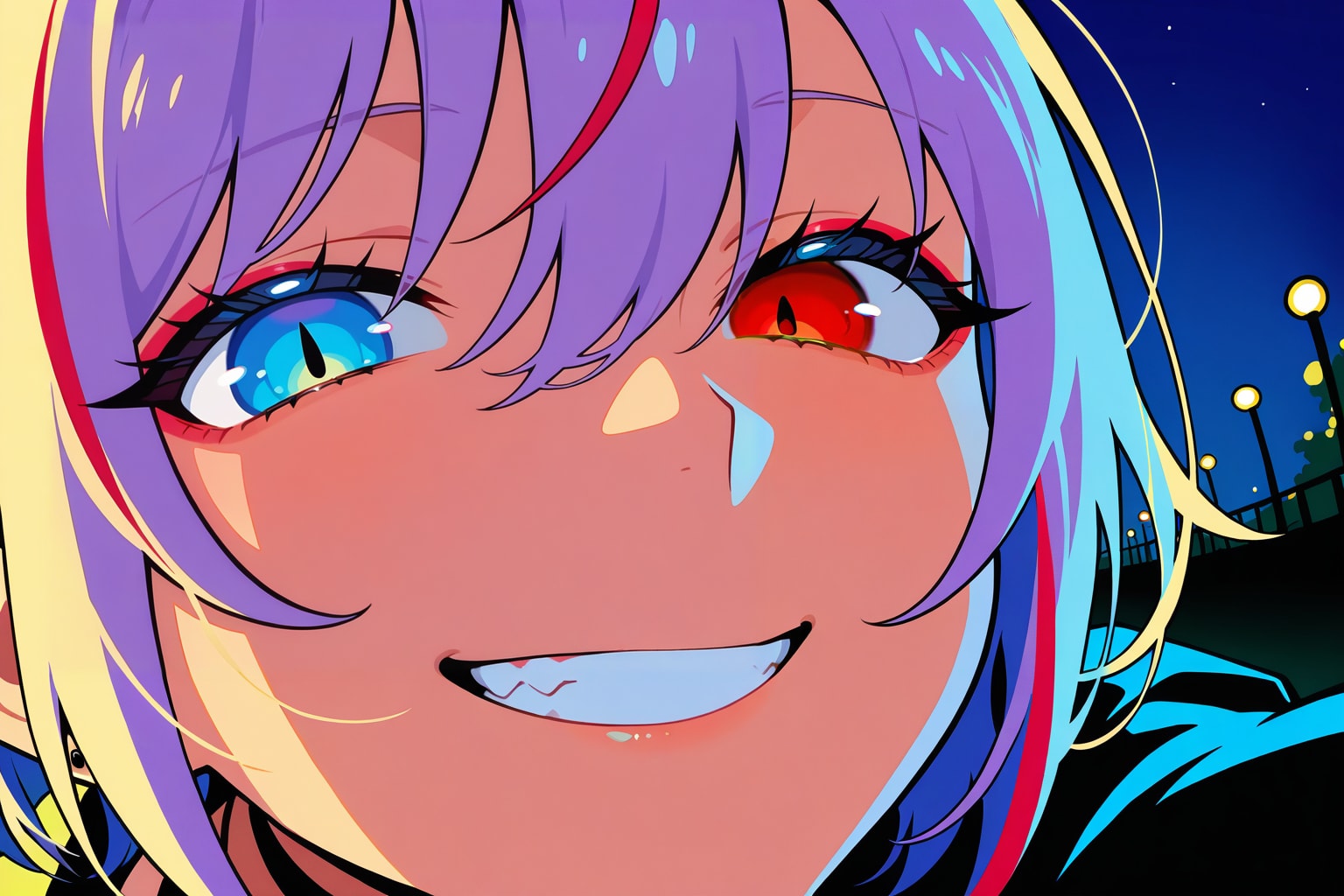 どどどアップなヴァイオレットちゃん