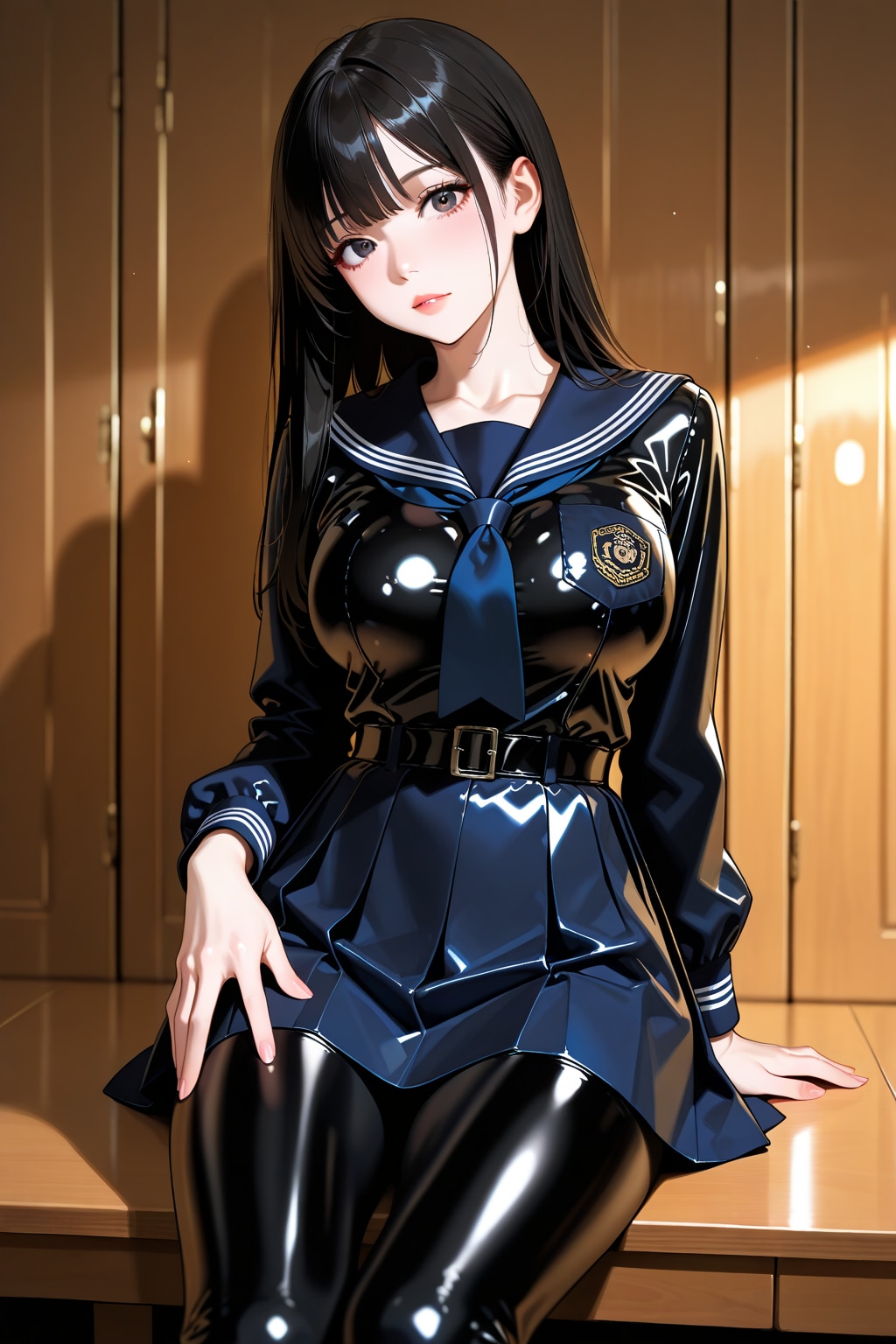 ツルテカ制服お姉さん