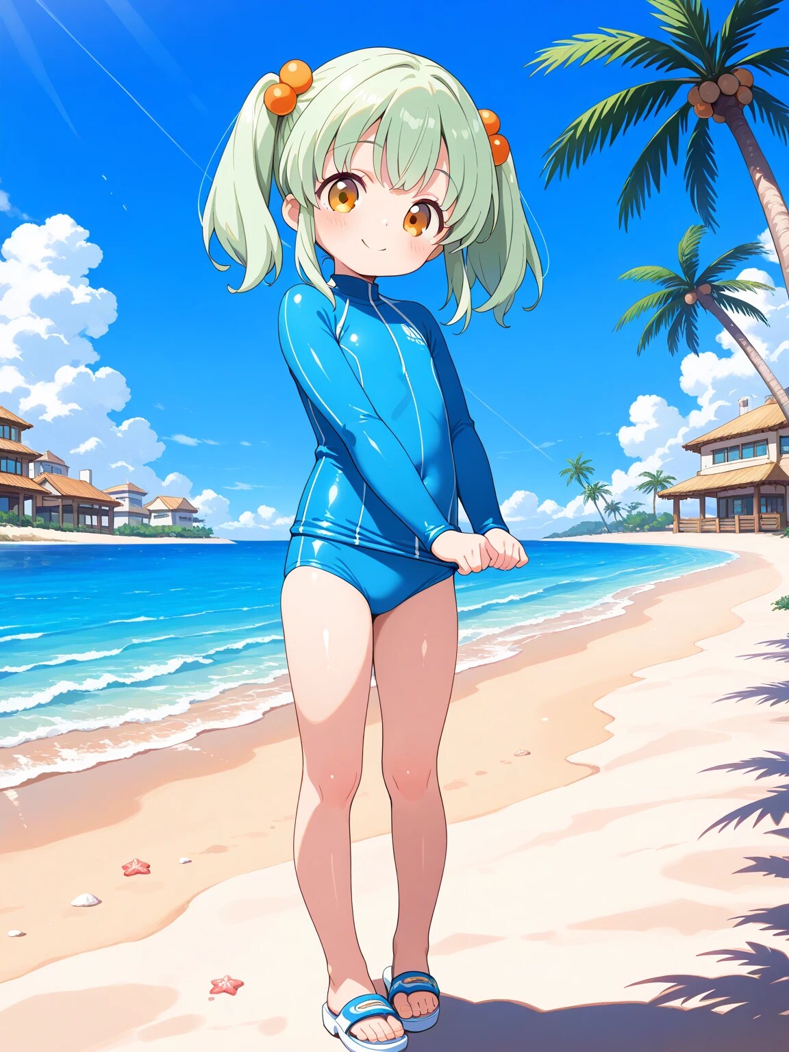 りおちゃんと南の海！