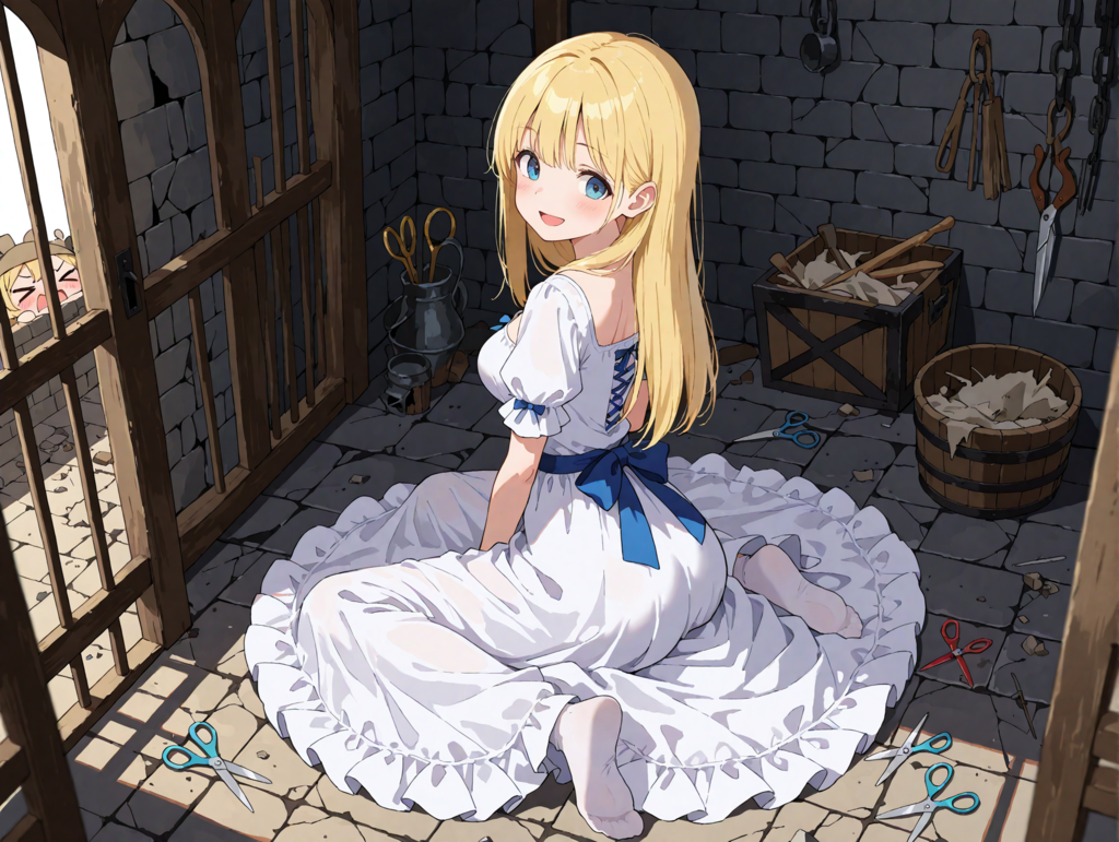 王女を捕らえた！これで我が魔お・・・え？