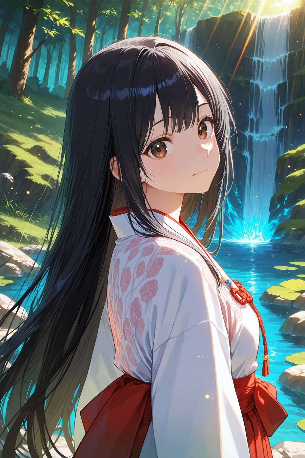 異世界神社の巫女さん（神楽さん）