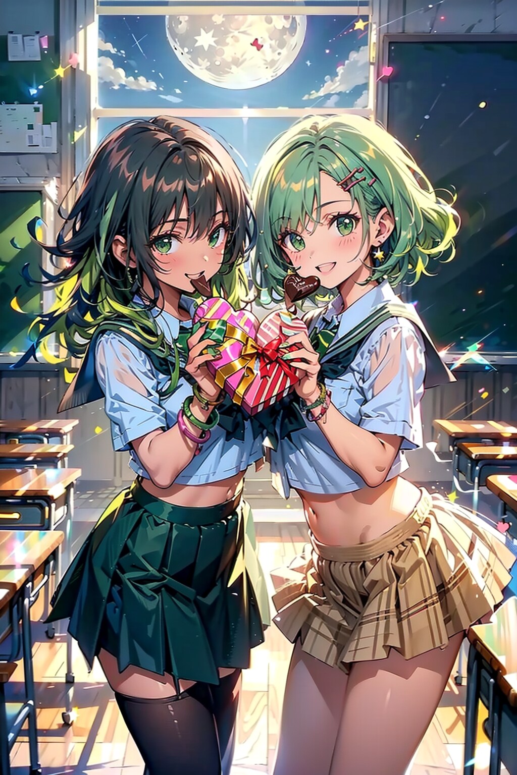 Wグリーン　制服・