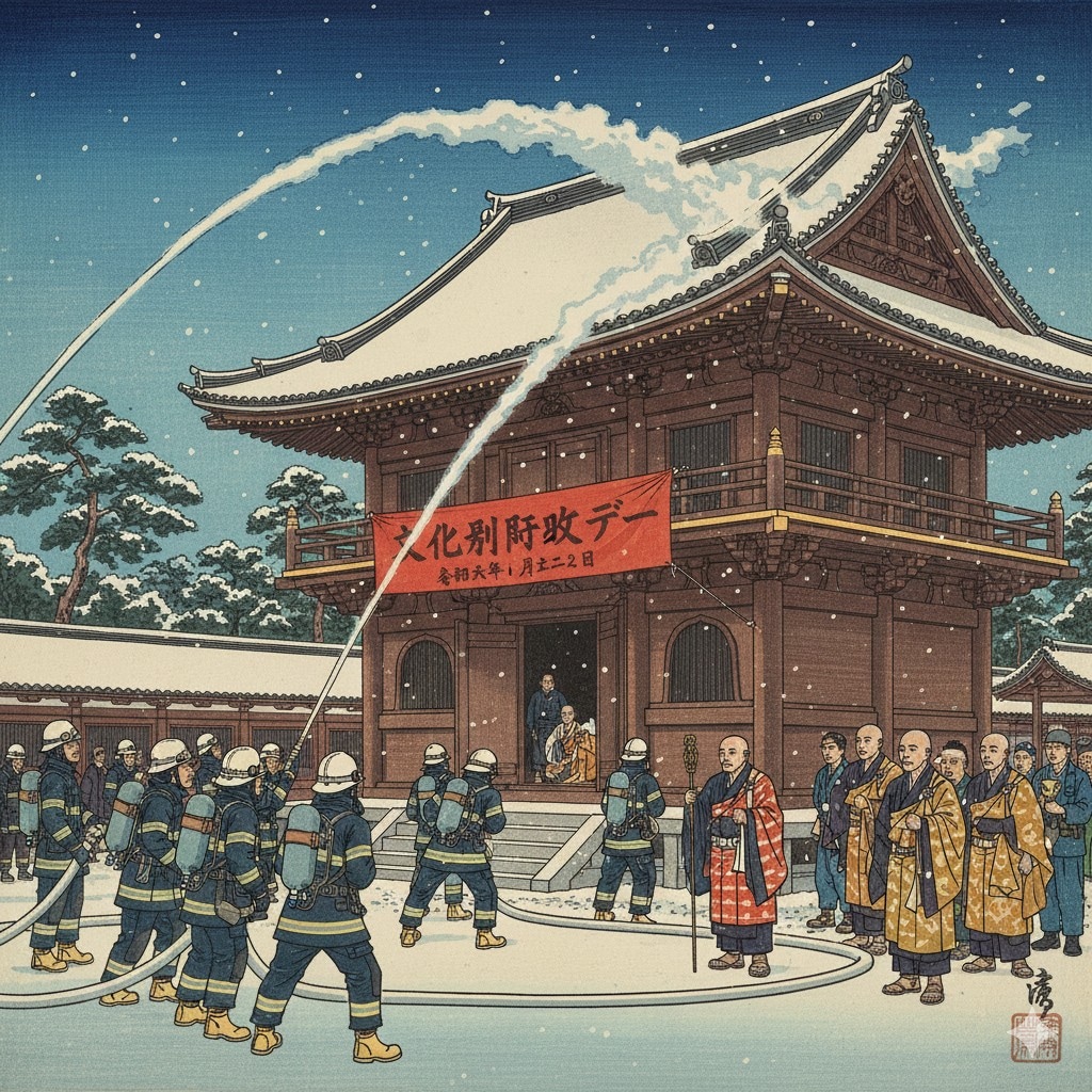 続 文化財防火デー