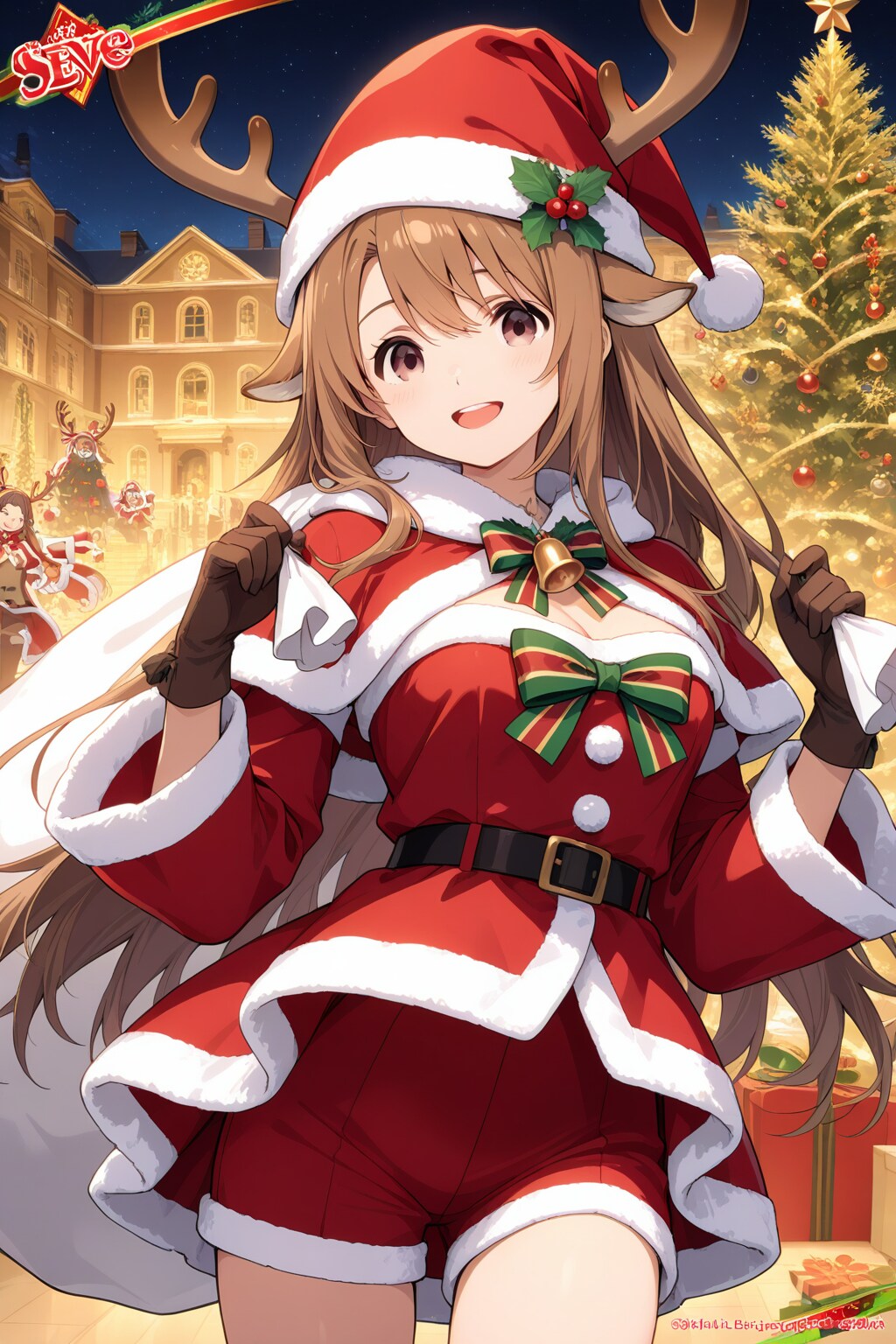 トナカイレディとサンタガールの筈が合成体の出現