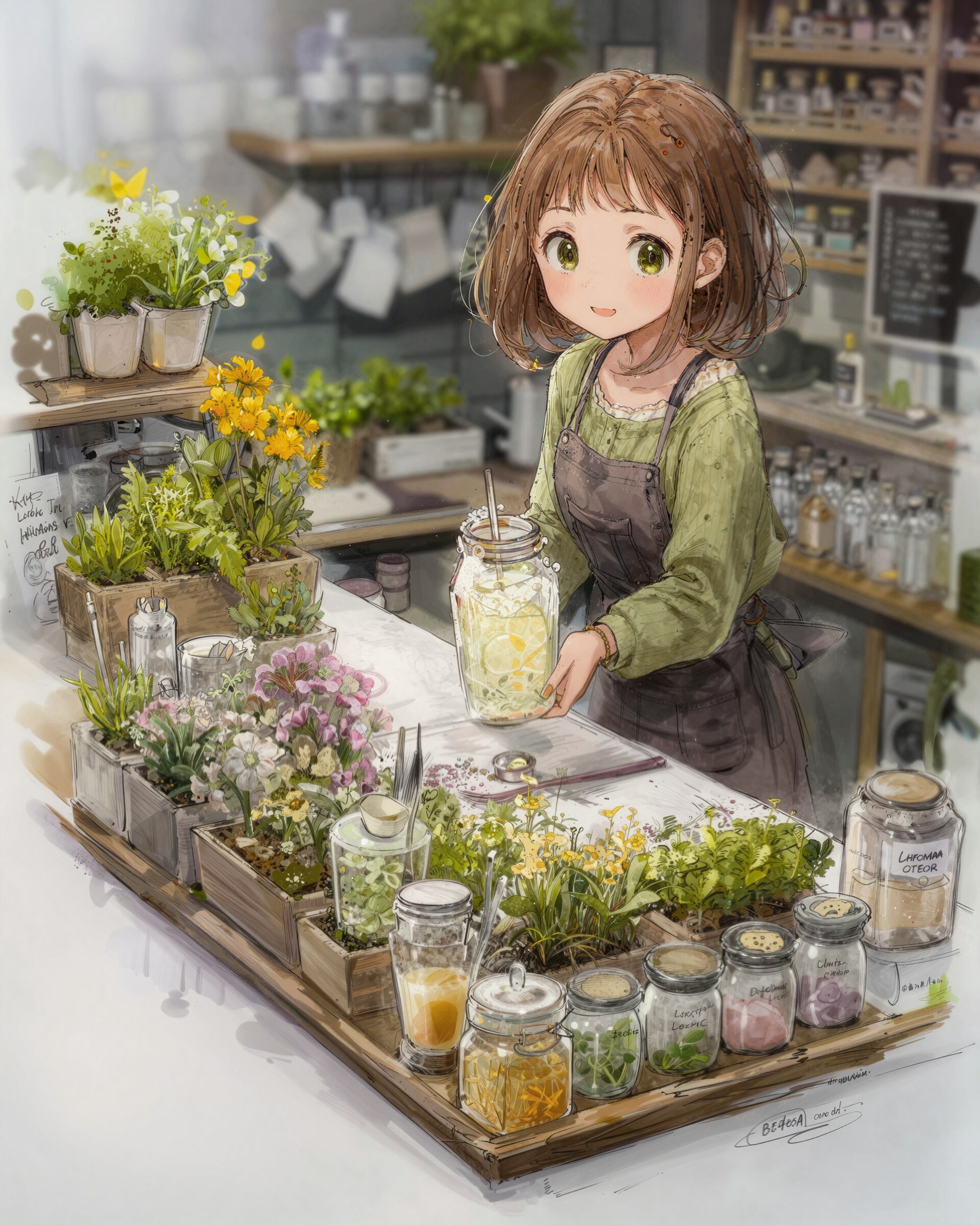 レモネードをどうぞ | の人気AIイラスト・グラビア