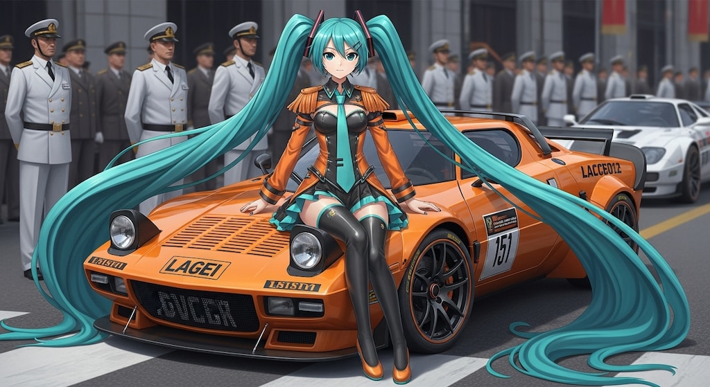 初音ミクとランチアストラトス