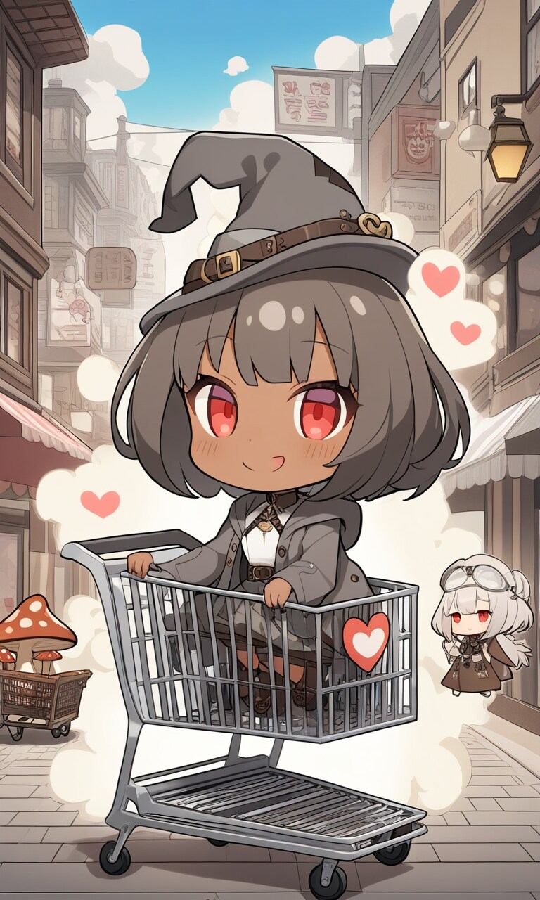 春もショッピングカートで走ろう
