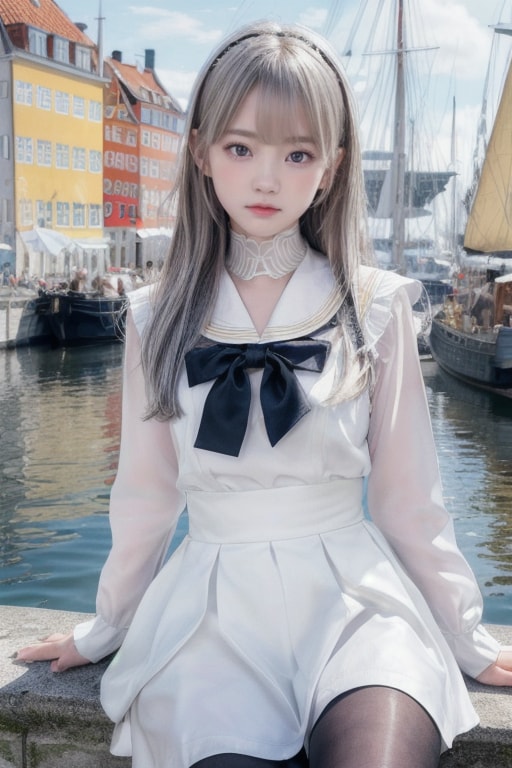 運河大好きっ娘ちゃん | の人気AIイラスト・グラビア