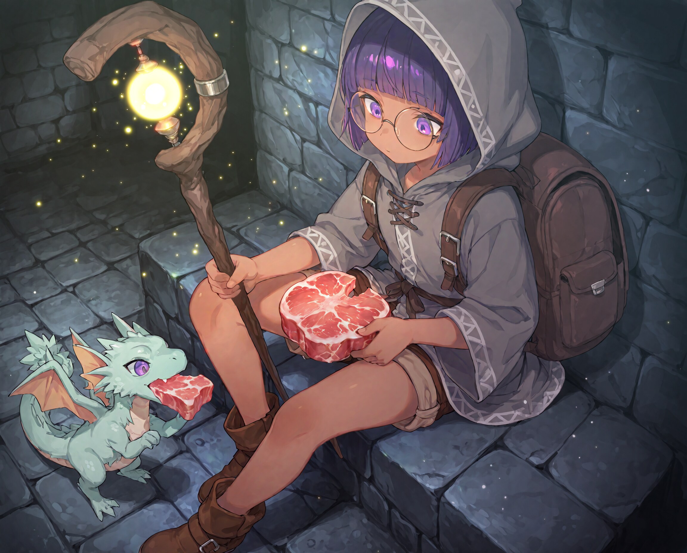 ダンジョンにて | の人気AIイラスト・グラビア