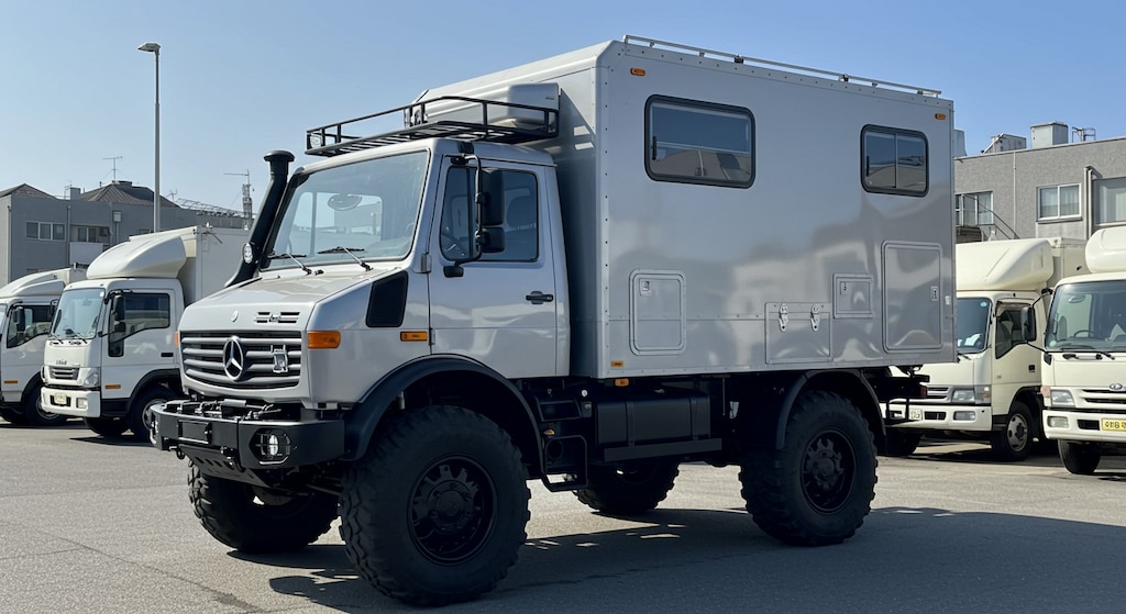 ベンツウニモグキャンピングカー