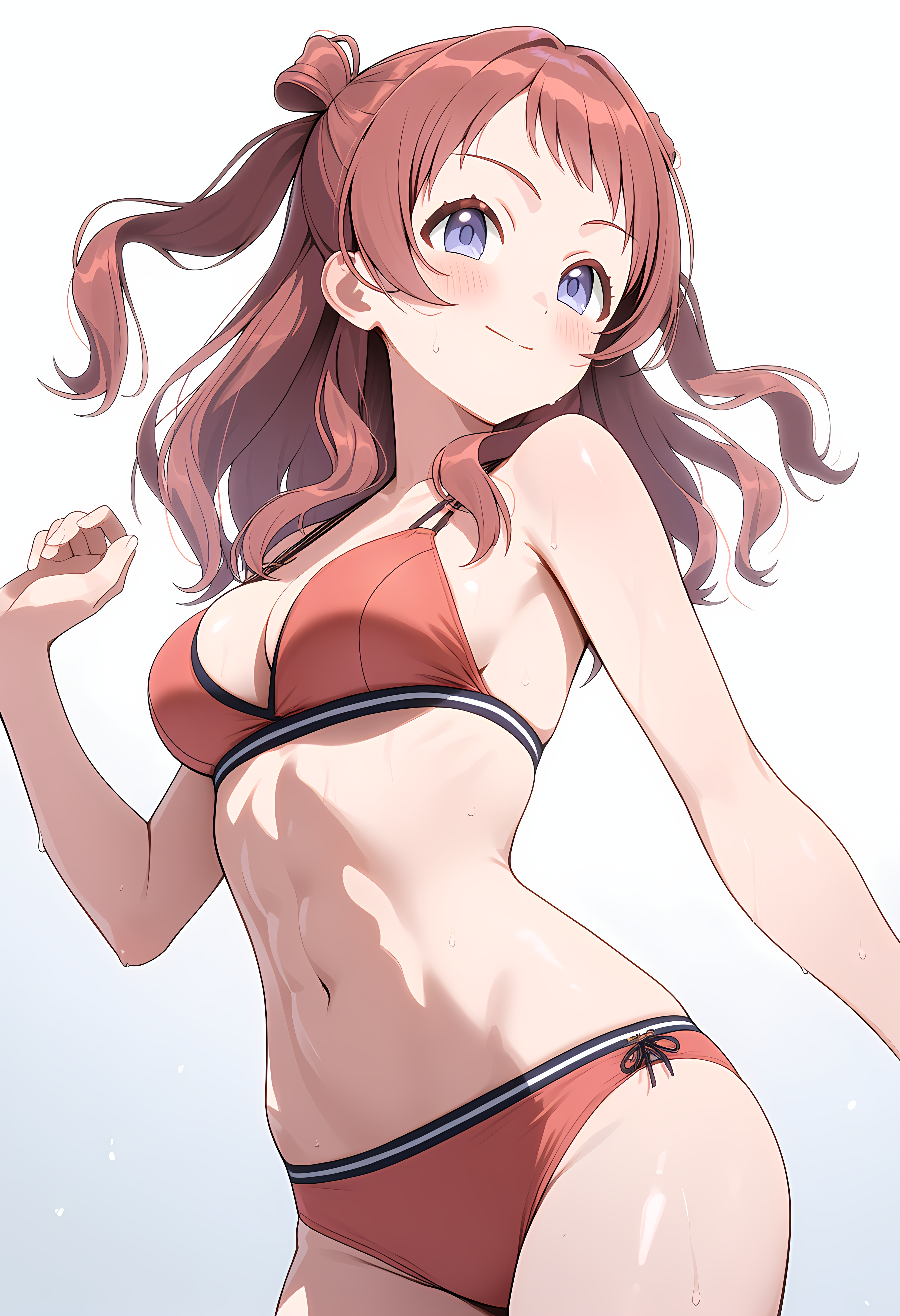 水着姿の花海咲季④