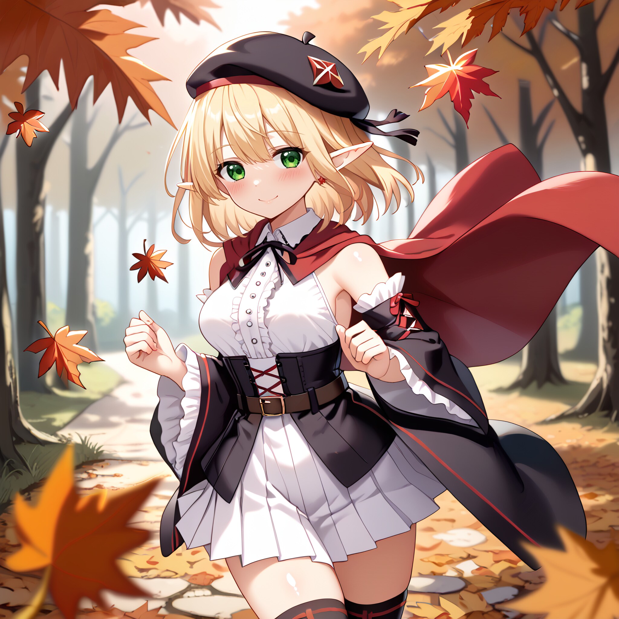エルフちゃん・紅葉