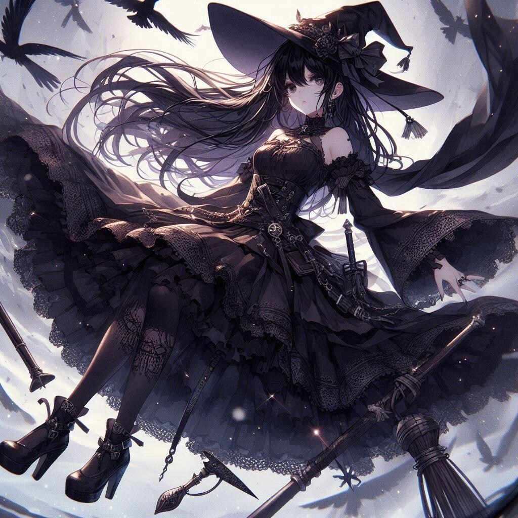 黒髪の魔女