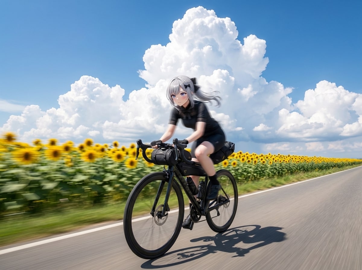 VEGAちゃんサイクリング