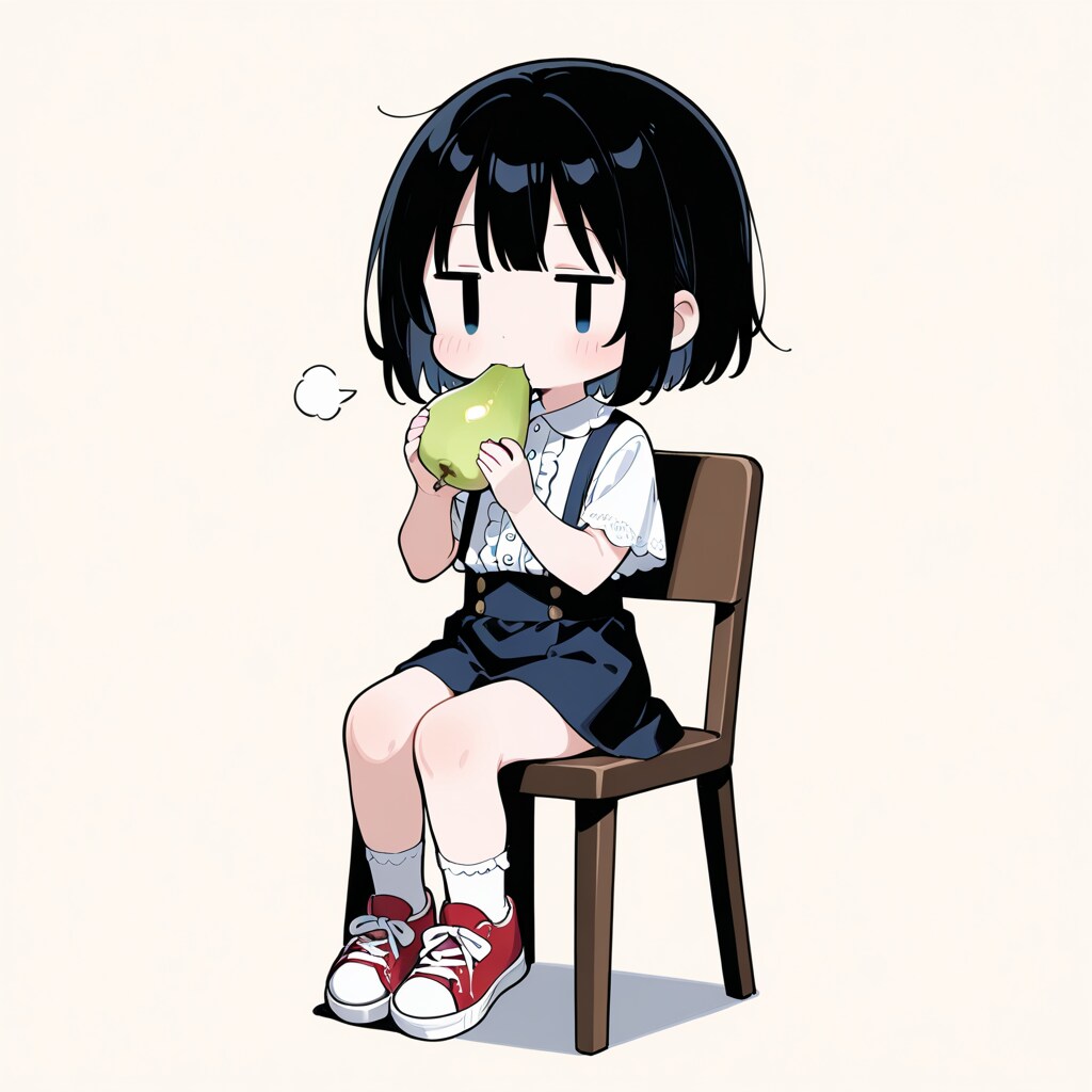 梨？を食べる