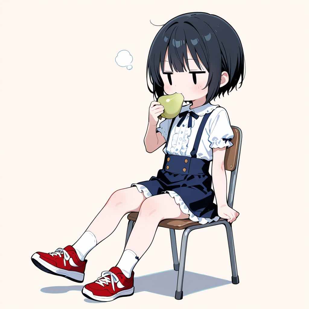 梨？を食べる