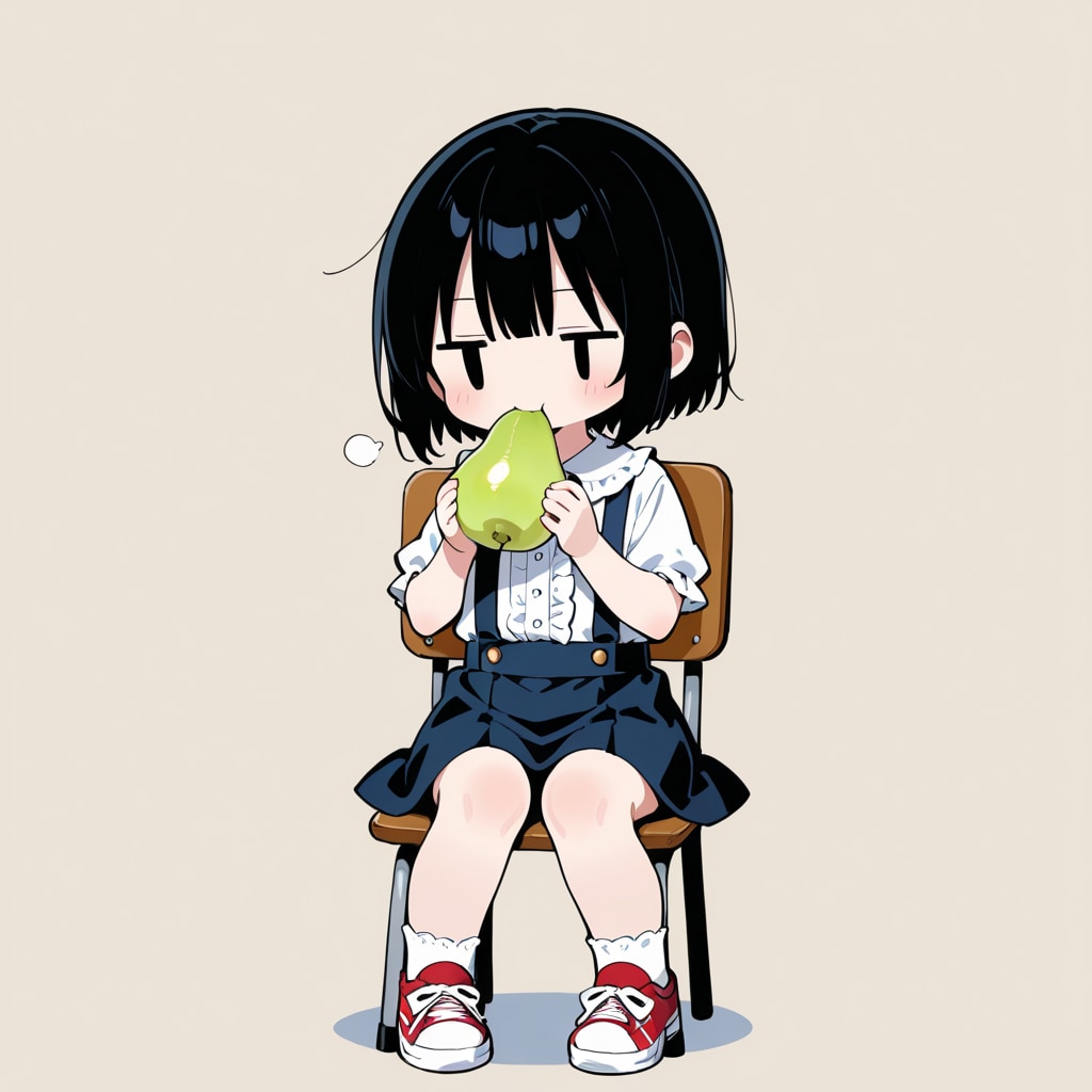 梨？を食べる