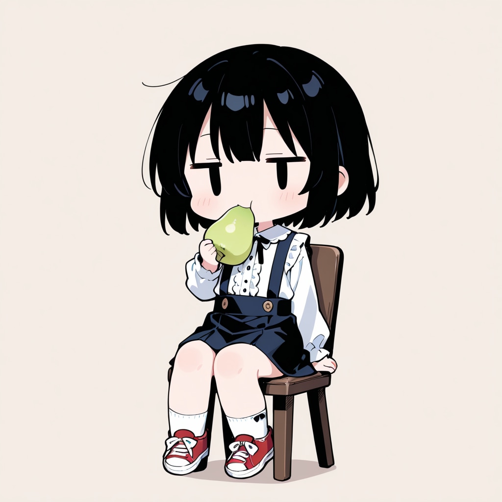 梨？を食べる