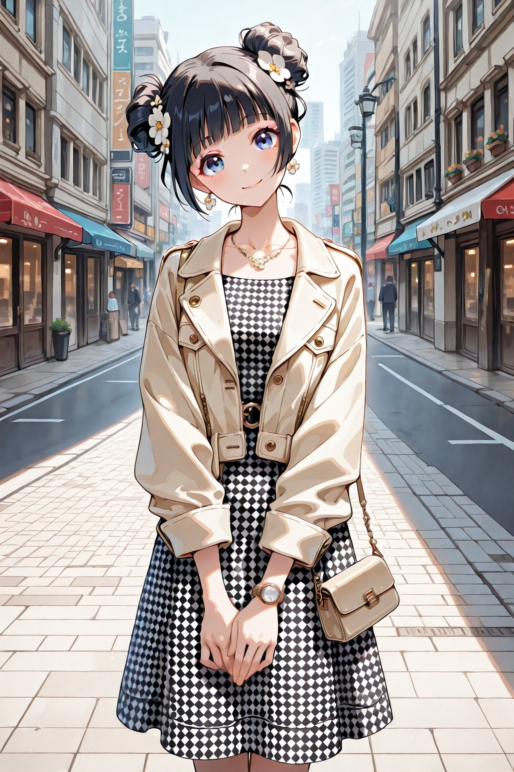 うちの子オリジナル：美佳ちゃん🍡✨16 | の人気AIイラスト・グラビア