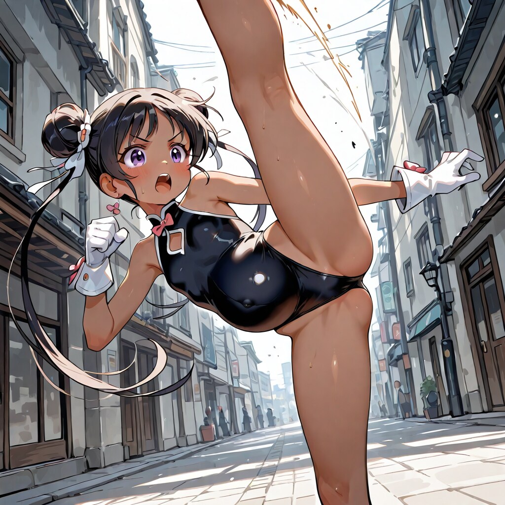 ハイレグキック